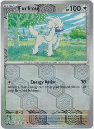 Furfrou - 051/064 - Reverse Holo - Common