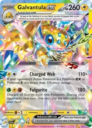 Galvantula EX - 051/142 - Holo - Double Rare