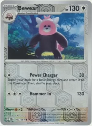 Bewear - 053/064 - Reverse Holo - Common