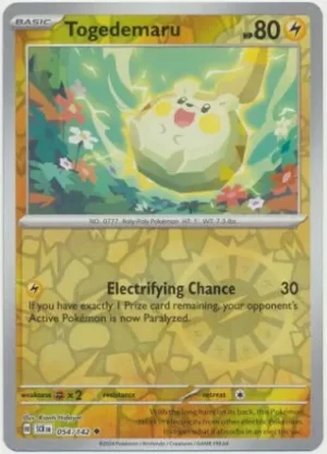 Togedemaru - 054/142 - Reverse Holo - Uncommon