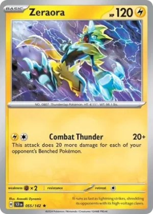 Zeraora - 055/142 - Holo - Rare
