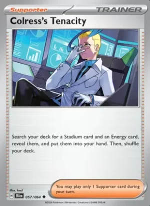 Colress's Tenacity - 057/064 - Non Holo - Uncommon