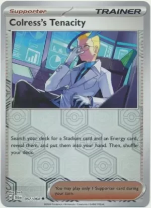 Colress's Tenacity - 057/064 - Reverse Holo - Uncommon