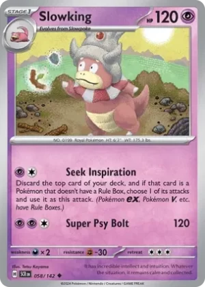 Slowking - 058/142 - Non Holo - Uncommon