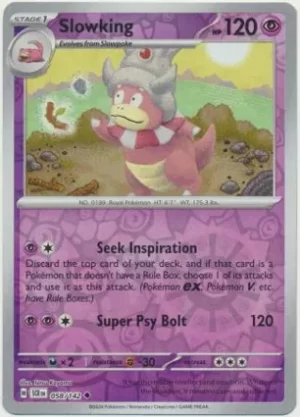 Slowking - 058/142 - Reverse Holo - Uncommon