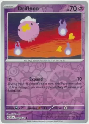 Drifloon - 060/142 - Reverse Holo - Common