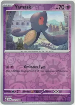 Yamask - 062/142 - Reverse Holo - Common
