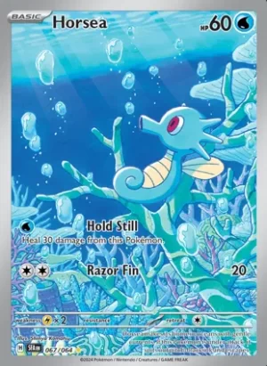 Horsea - 067/064 - Holo - Illustration Rare