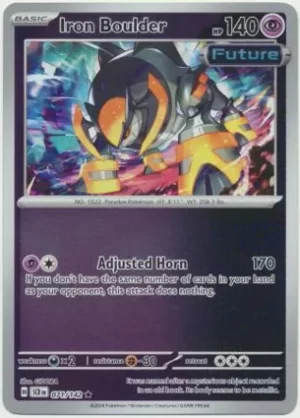 Iron Boulder - 071/142 - Reverse Holo - Rare