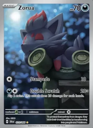 Zorua - 075/064 - Holo - Illustration Rare