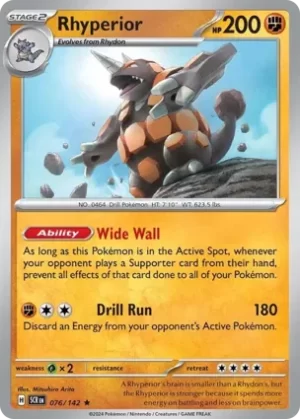 Rhyperior - 076/142 - Holo - Rare