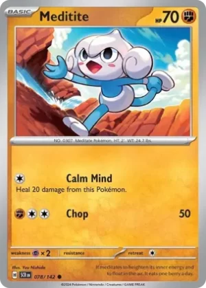 Meditite - 078/142 - Non Holo - Common