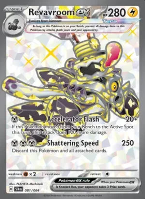 Revavroom Ex - 081/064 - Holo - Ultra Rare