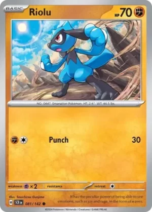 Riolu - 081/142 - Non Holo - Common