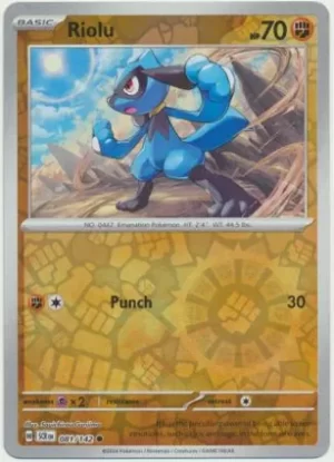 Riolu - 081/142 - Reverse Holo - Common