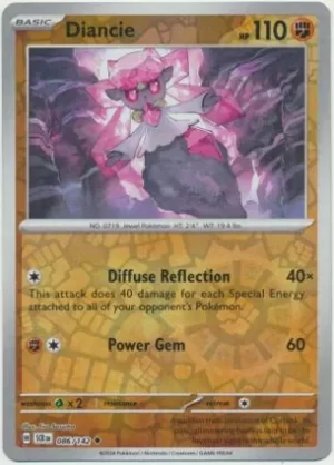 Diancie - 086/142 - Reverse Holo - Uncommon