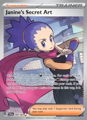 Janine's Secret Art - 088/064 - Holo - Ultra Rare