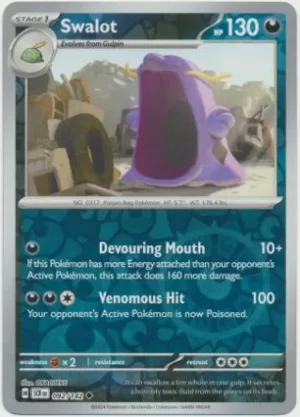 Swalot - 092/142 - Reverse Holo - Uncommon