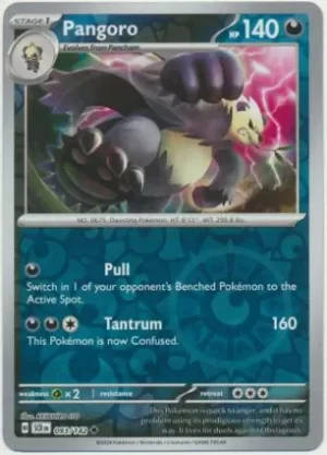 Pangoro - 093/142 - Reverse Holo - Uncommon