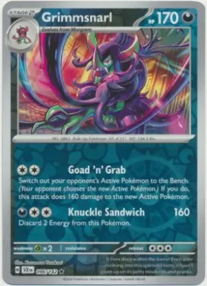 Grimmsnarl - 096/142 - Reverse Holo - Rare
