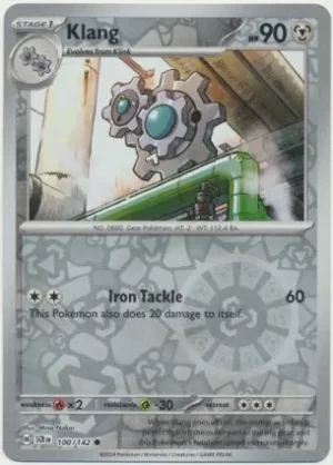 Klang - 100/142 - Reverse Holo - Common