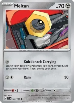 Meltan - 103/142 - Non Holo - Common