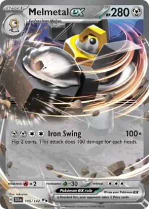 Melmetal Ex - 105/142 - Holo - Double Rare