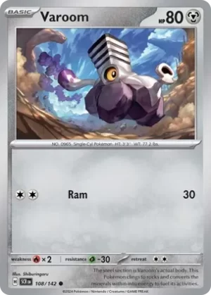 Varoom - 108/142 - Non Holo - Common