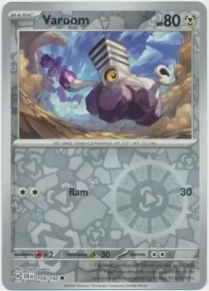 Varoom - 108/142 - Reverse Holo - Common