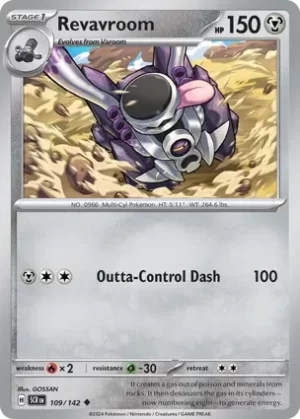 Revavroom - 109/142 - Non Holo  - Uncommon