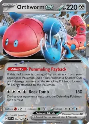 Orthworm Ex - 110/142 - Holo - Double Rare