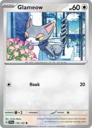 Glameow - 116/142 - Non Holo - Common