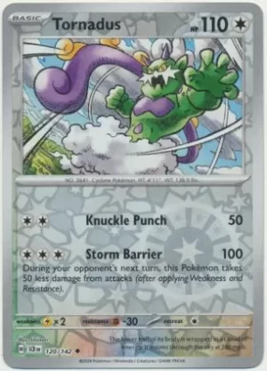 Tornadus - 120/142 - Reverse Holo - Uncommon