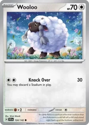 Wooloo - 124/142 - Non Holo - Common