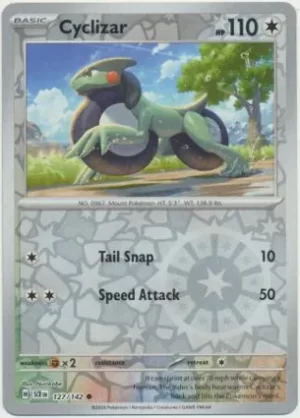 Cyclizar - 127/142 - Reverse Holo - Common