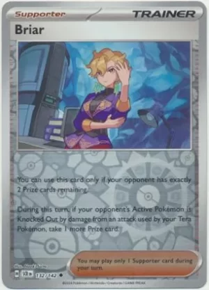 Briar - 132/142 - Reverse Holo - Uncommon