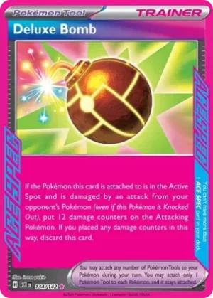 Deluxe Bomb - 134/142 - Holo - Ace Spec Rare