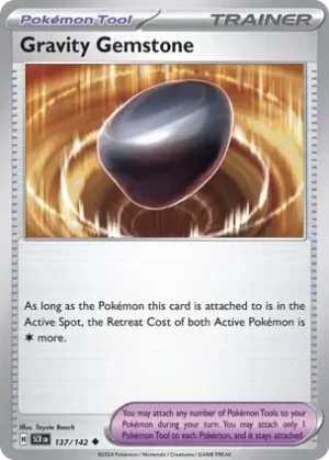 Gravity Gemstone - 137/142 - Non Holo - Uncommon