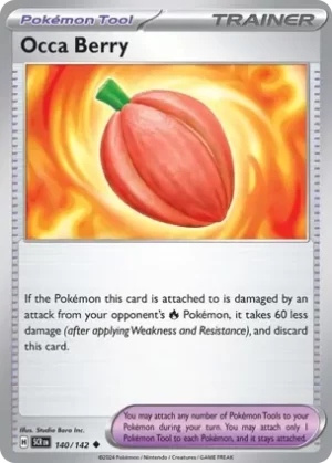 Occa Berry - 140/142 - Non Holo - Uncommon