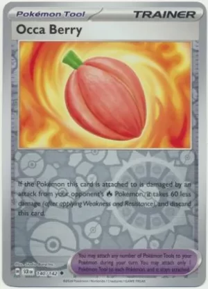 Occa Berry - 140/142 - Reverse Holo - Uncommon