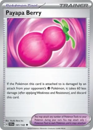 Payapa Berry - 141/142 - Non Holo - Uncommon