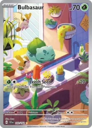 Bulbasaur - 143/142 - Holo - Illustration Rare