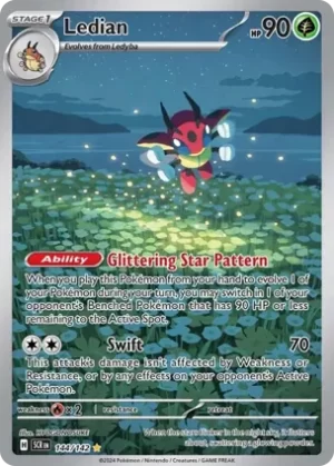 Ledian - 144/142 - Holo - Illustration Rare