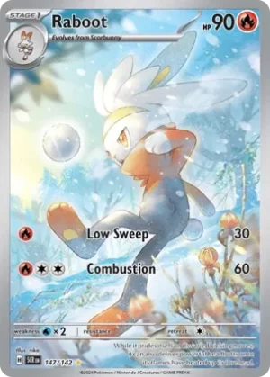 Raboot - 147/142 - Holo - Illustration Rare