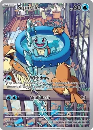 Squirtle - 148/142 - Holo - Illustration Rare