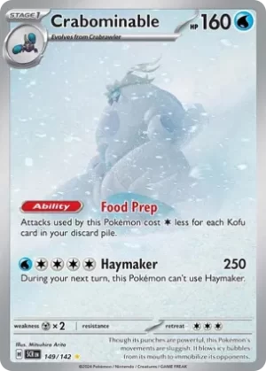 Crabominable - 149/142 - Holo - Illustration Rare