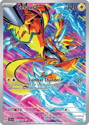 Zeraora - 151/142 - Holo - Illustration Rare