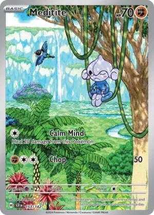 Meditite - 153/142 - Holo - Illustration Rare