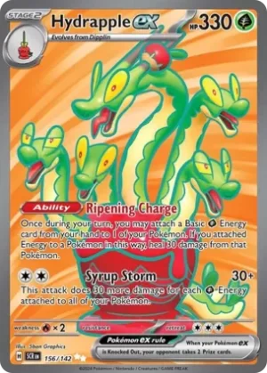 Hydrapple Ex - 156/142 - Holo - Ultra Rare