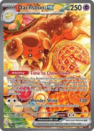 Dachsbun Ex - 169/142 - Holo - Special Illustration Rare